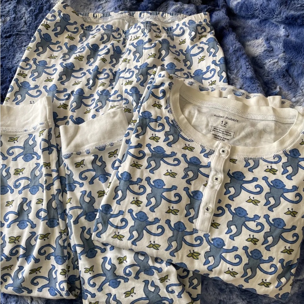 Roberta Roller Rabbit monkey pajamas